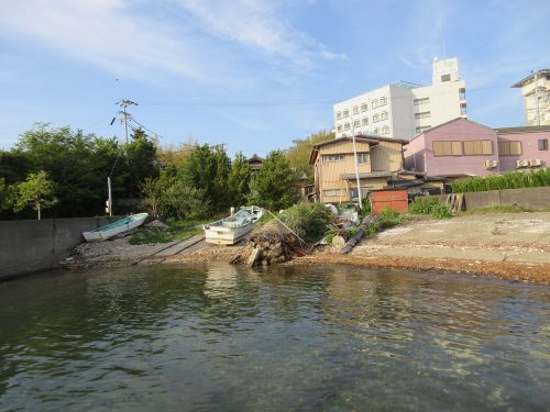 渡鹿野島海辺